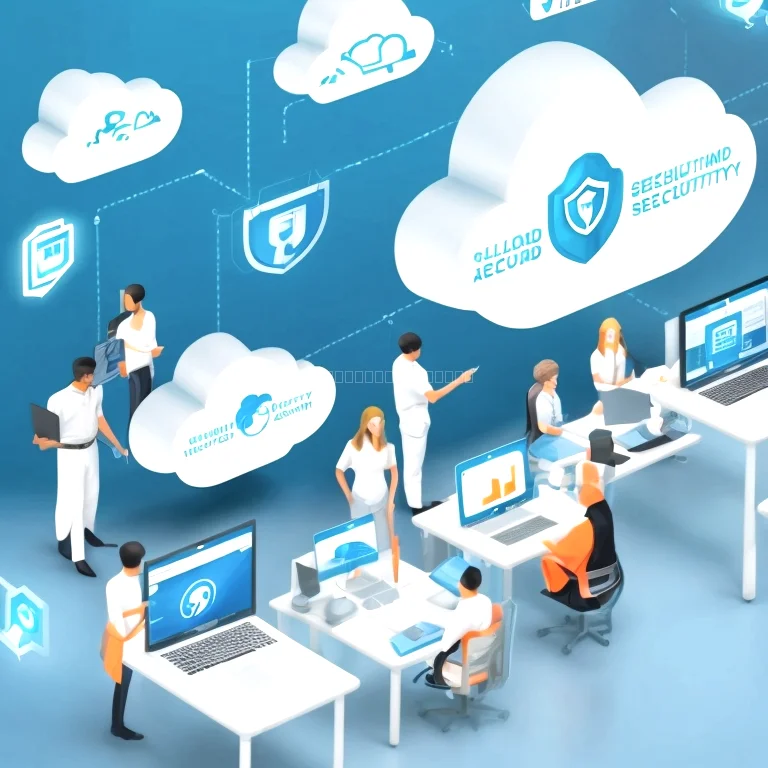 Icono de seguridad en la nube